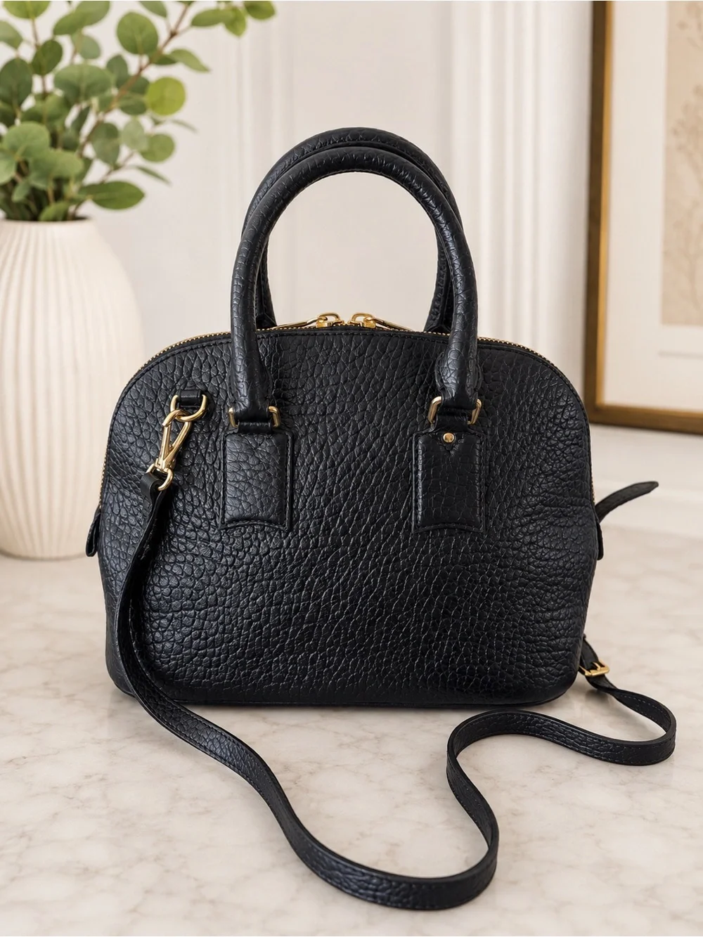 Burberry classic satchel